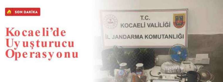 Kocaeli’de Uyuşturucu Operasyonu 2