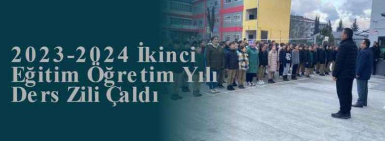 2023-2024 İkinci Eğitim Öğretim Yılı Ders Zili Çaldı 9