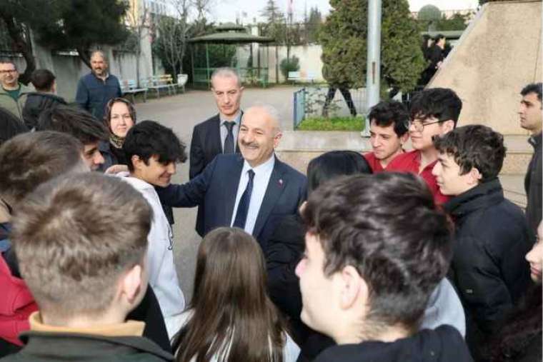 Büyükgöz’den meslek lisesi öğrencilerine: "Sizler altın bilezik dükkanının içindesiniz" 2