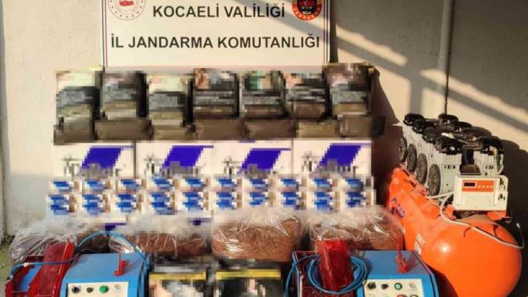 Kocaeli'de Düzenlenen Operasyonda Makaron Ele Geçirildi 1