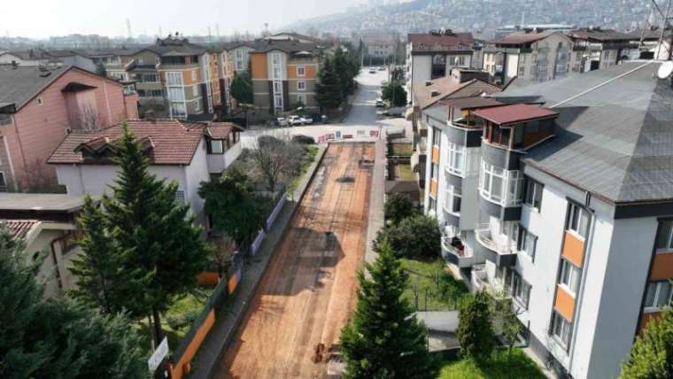 Alikahya Stadyumuna Giden Tramvay Hattı İnşaatı Başladı! 3