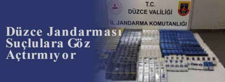  Düzce Jandarması Suçlulara Göz Açtırmıyor 3