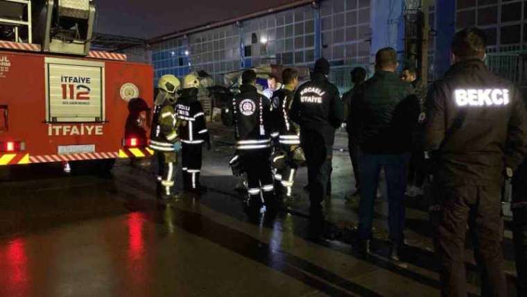 Kocaeli Başiskele'de İş Yeri Yangını: Bir Can Kaybı 1