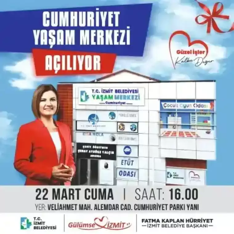 Cumhuriyet Yaşam Merkezi O Tarihte Açılacak 2