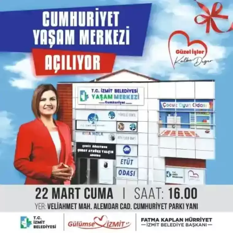 Cumhuriyet Yaşam Merkezi O Tarihte Açılacak 1