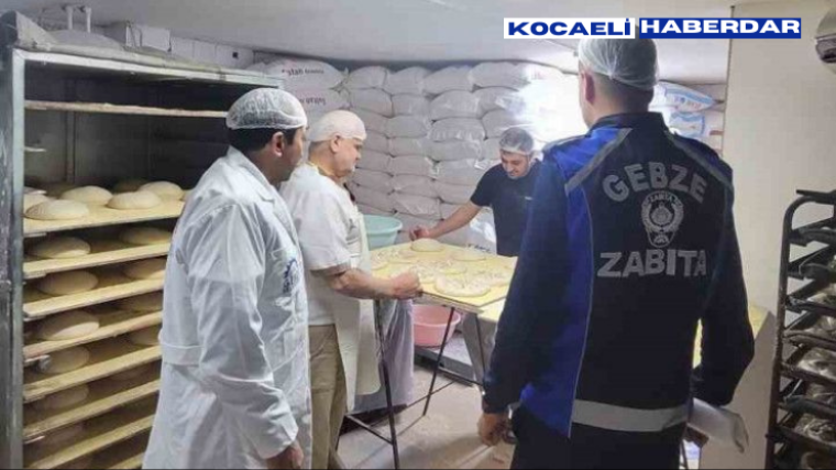 Gebze’de Ramazan Ayı Boyunca Ekmek Fırınlarına Yoğun Denetim 1