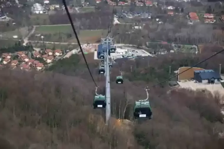 Kartepe'nin Yeni Gözdesi Olan Teleferiğin İlk Yolcusu Mila Bebek 2