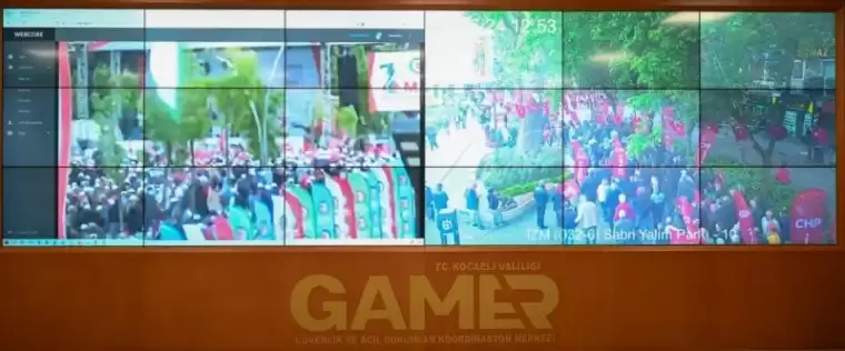 Kocaeli Valisi Yavuz; "1 Mayıs Yürüyüşlerini GAMER’den Takip Ediyoruz" 1