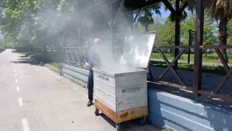 Kocaeli'de Mangal Közü Yangına Sebep Oldu... 2