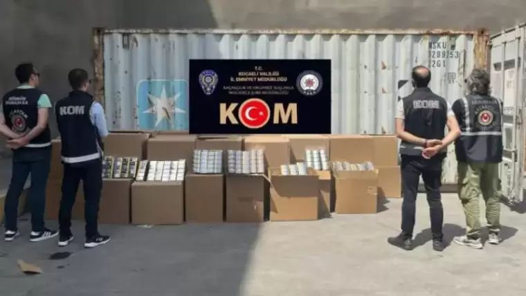 Yılport Limanı’nda Kaçak Sigara Operasyonu.. 31,500 Paket Ele Geçirildi 4