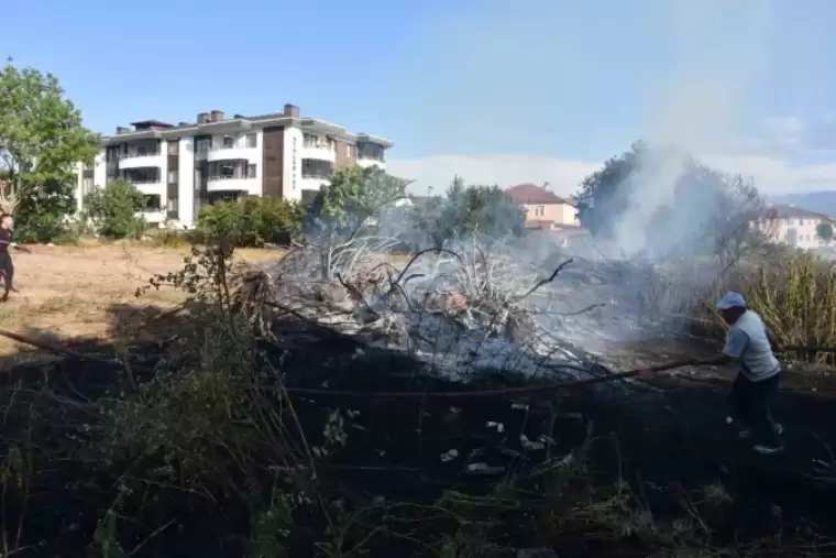 Sakarya’da Arazi Yangını Ekipleri Harekete Geçirdi 3