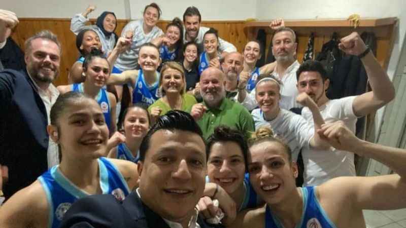 İzmit Belediyespor Kadın Basketbol Takımından Bir Zafer Daha