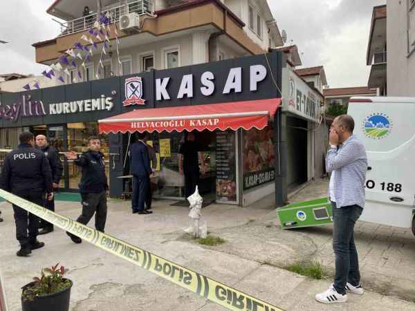 Kasap dükkanında kanlı hesaplaşma: 1 ölü