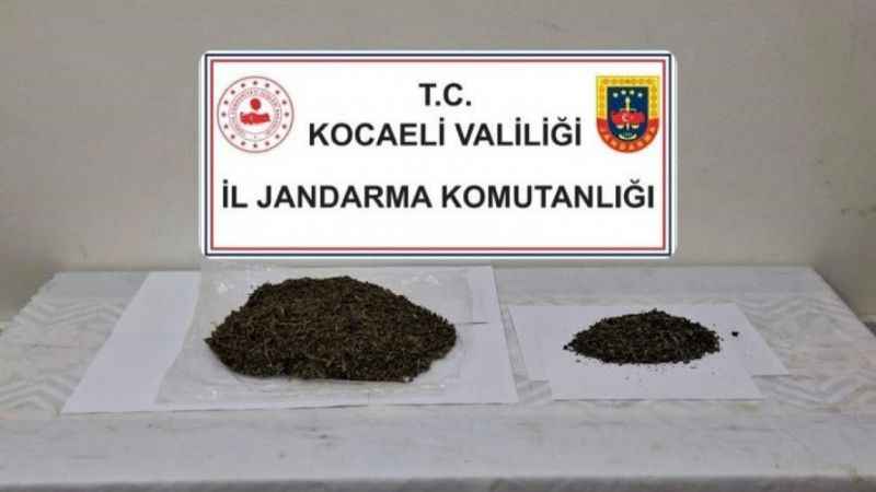 Kartepe’de jandarmadan uyuşturucu operasyonu