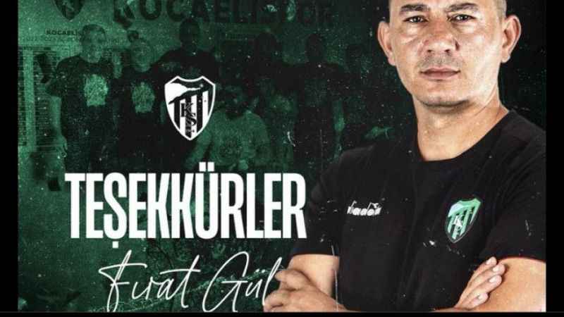 Kocaelispor Fırat Gül ile yollarını ayırdı