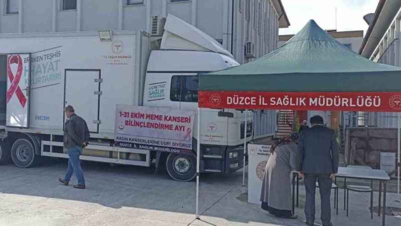 Düzce Haber: Bahçeşehir'de Vatandaşlar Sağlık Kontrolünden Geçti