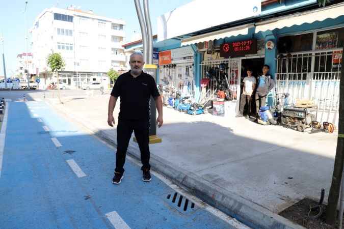 Sakarya'da Çift Yönlü Bisiklet Yolu Esnafı Mağdur Ediyor!