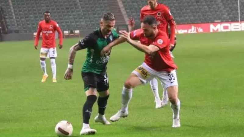 Kocaelispor - Gençlerbirliği 2-2 Bitti