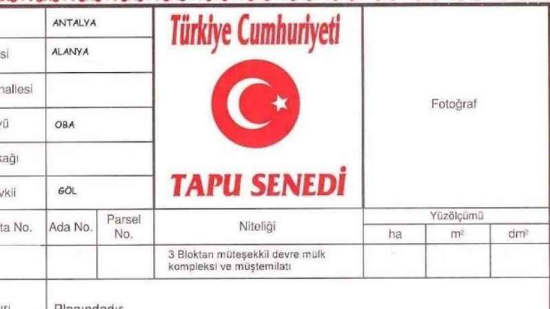 Tapu İşlemlerinde Yeni Dönem