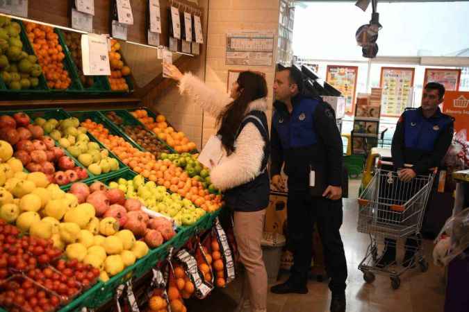 Çayırova’da marketler denetlendi