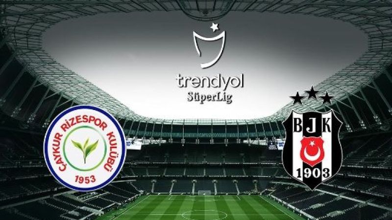 Beşiktaş Çaykur Rizespor'u 4-0 Yendi