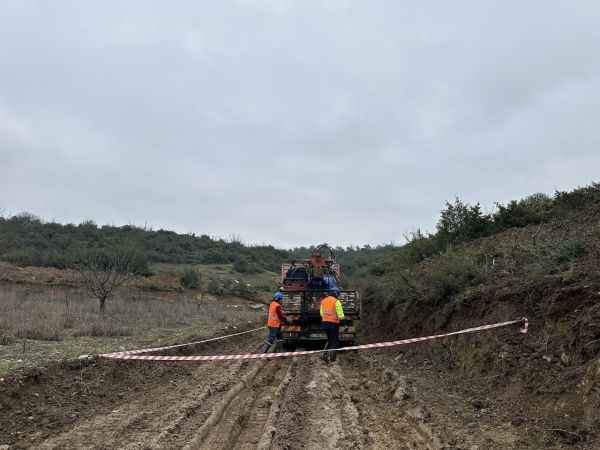 Sakarya'da Güneş Enerji Santrali Saha Çalışmaları Devam Ediyor