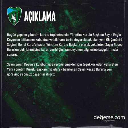 Karar Çıktı; Kocaelispor Olağanüstü Kongreye Gidecek