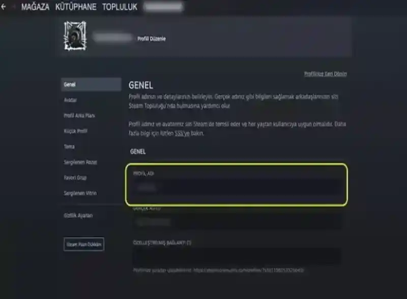 Steam Kullanıcı Adı Değiştirme Nasıl Yapılır?