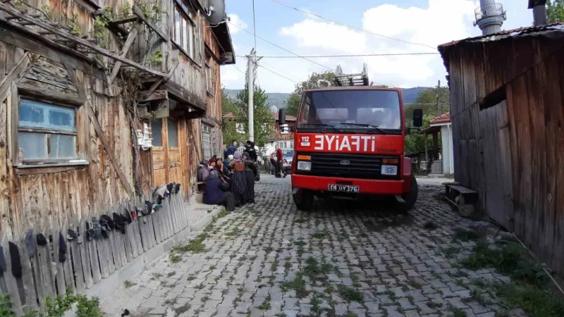 Bolu Mudurnu'da Mutfak Tüpü Patlaması...