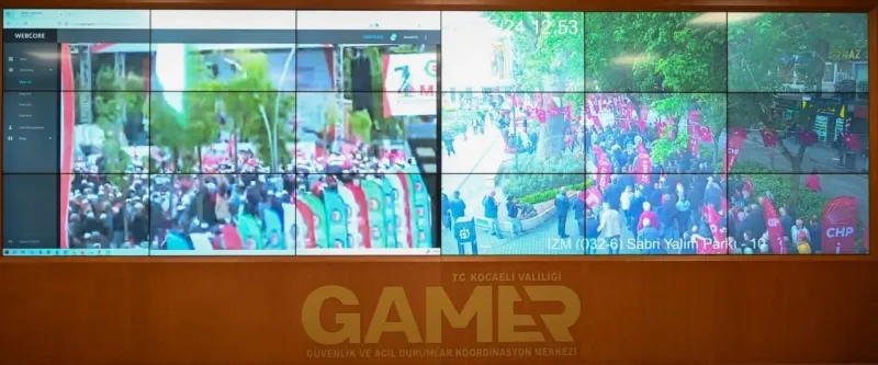 Kocaeli Valisi Yavuz; "1 Mayıs Yürüyüşlerini GAMER’den Takip Ediyoruz"