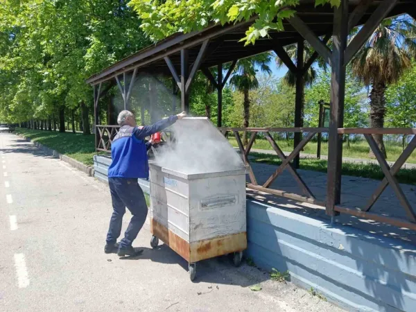 Kocaeli'de Mangal Közü Yangına Sebep Oldu...