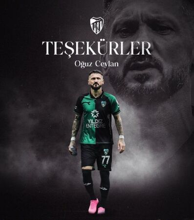 Kocaelispor ve Oğuz Ceylan Yollarını Ayırdı