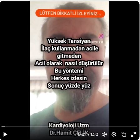 İlaçsız ve İğnesiz 5 Dakikada Tansiyon Düşürme Yöntemi