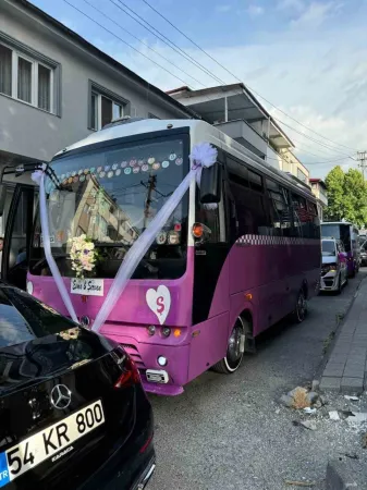 Sakarya’da İlginç Gelin Arabası