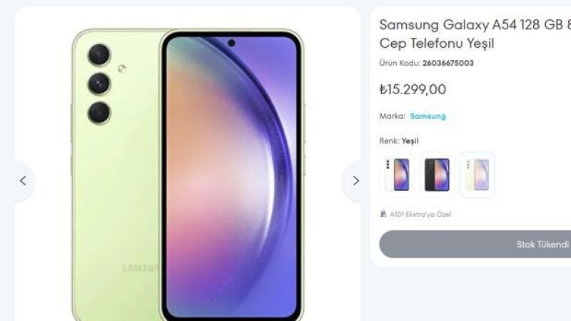 Samsung Galaxy A54 İndirimde: İşte Kaçırmamanız Gereken Fırsat!