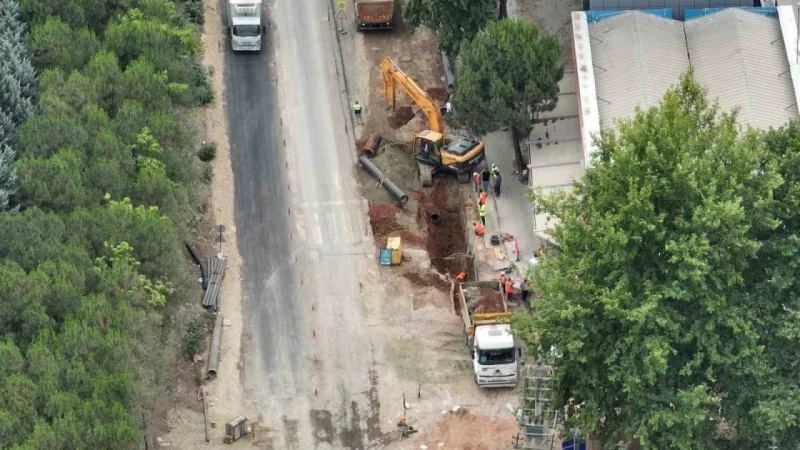 Kocaeli Büyükşehir Belediyesi’nin Alikahya Stadyum Tramvayında Çalışmalar Sürüyor