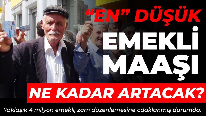 En Düşük Emekli Maaşı Ne Kadar Artacak? Ek Zamdan Kimler Yararlanacak?