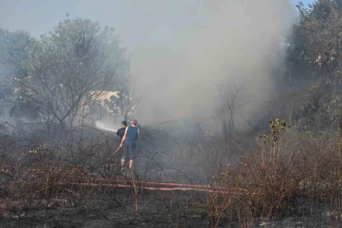 Sakarya’da Arazi Yangını Ekipleri Harekete Geçirdi