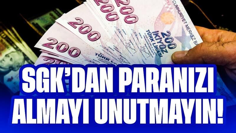 SGK’dan Paranızı Almayı Unutmayın! Geçmişe Yönelik Ödemeler Başladı