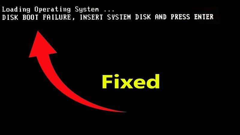 Disk Boot Failure Hatası ve Çözümü Nedir? 2024