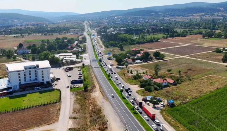 Eski Yolu Kullananların Sayısı 4 Kat Arttı: Bolu Dağı’ndan 46 Bin 507 Araç Geçti