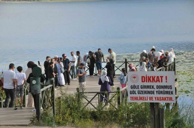 Bolu’nun Doğa Harikasında Tatilci Yoğunluğu