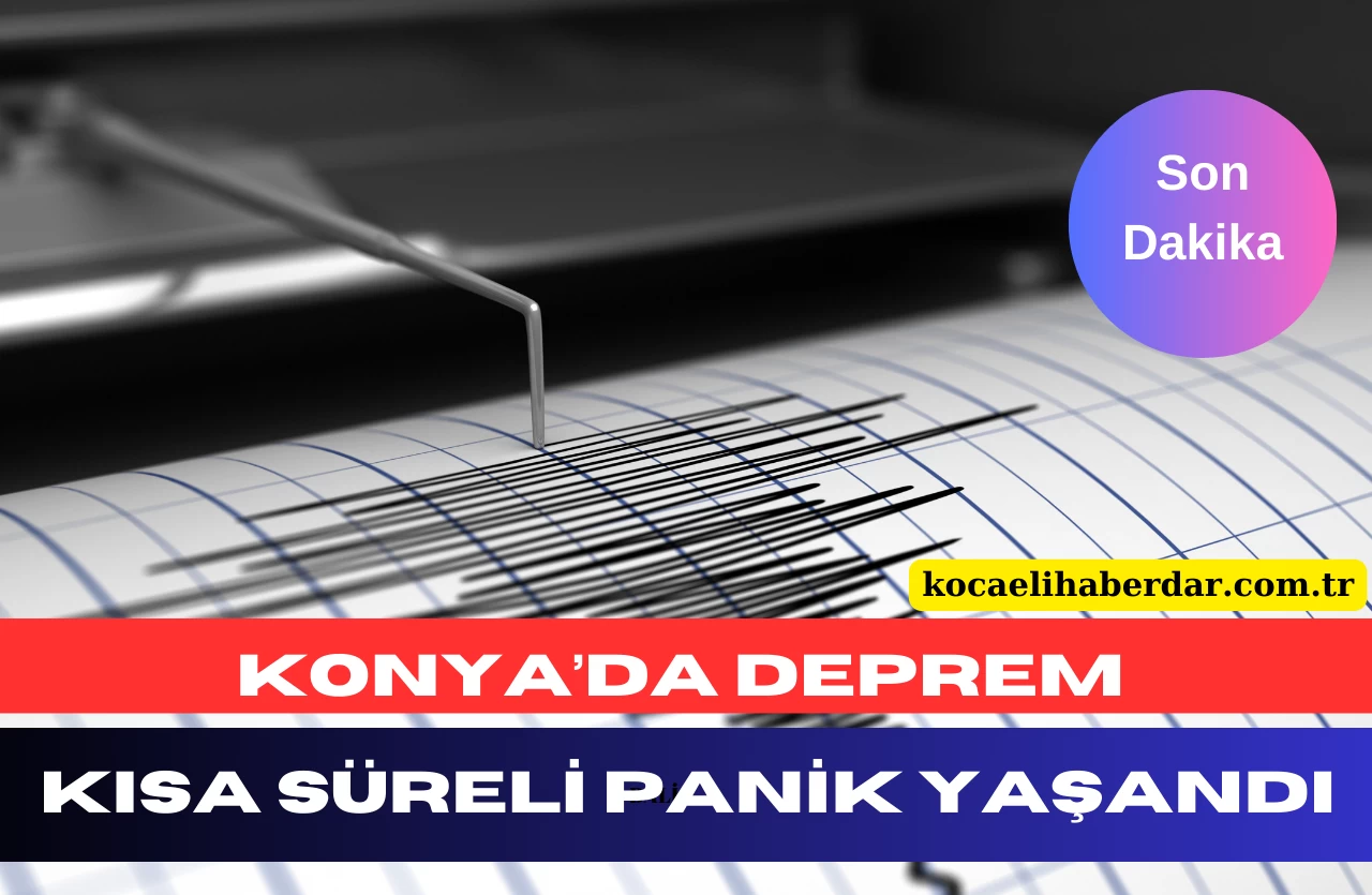 Konya’da 3.6’lık Deprem: Kısa Süreli Panik Yaşandı