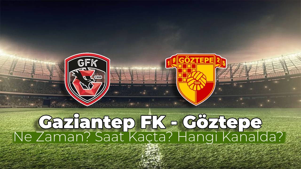 Gaziantep FK – Göztepe Maçı Ne Zaman, Saat Kaçta ve Hangi Kanalda?