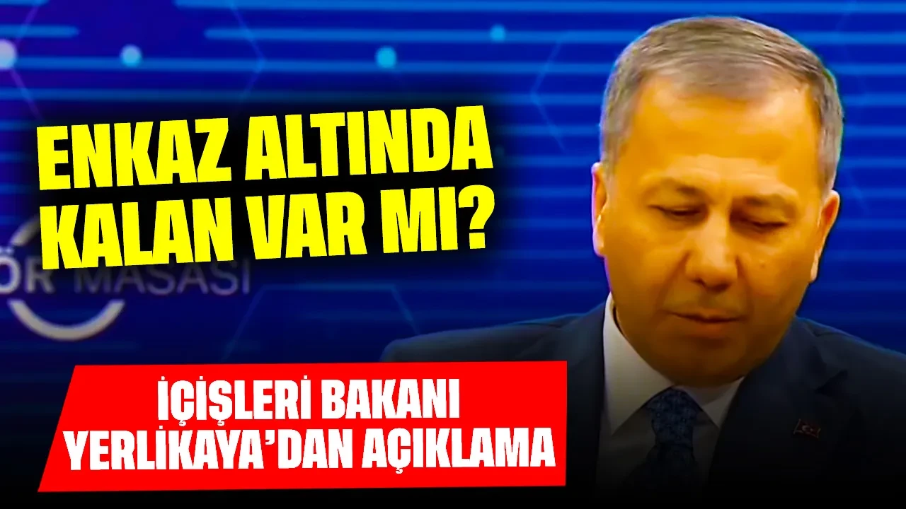 Balıkesir'deki patlama hakkında Ali Yerlikaya'dan açıklama