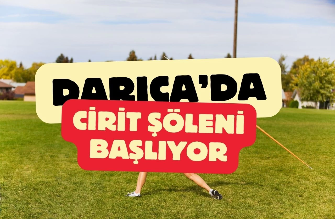 Darıca'da Heyecan Doruğa Çıkıyor! Geleneksel Cirit Şöleni Bu Pazar Başlıyor