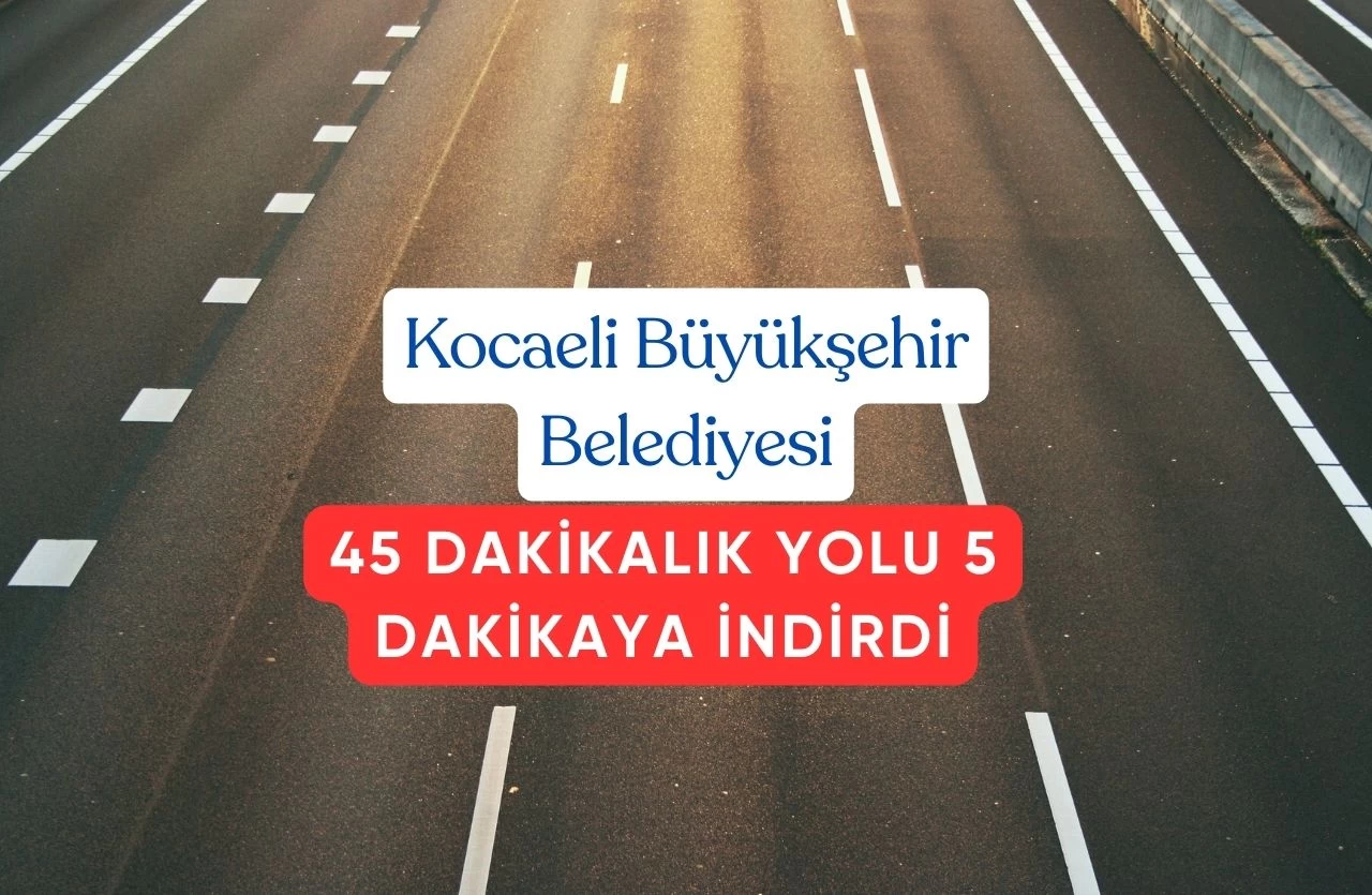 Kocaeli Büyükşehir Belediyesi, Körfez Yukarı Hereke İle Dilovası Çerkeşli Arasındaki Yeni Yolu Tamamladı