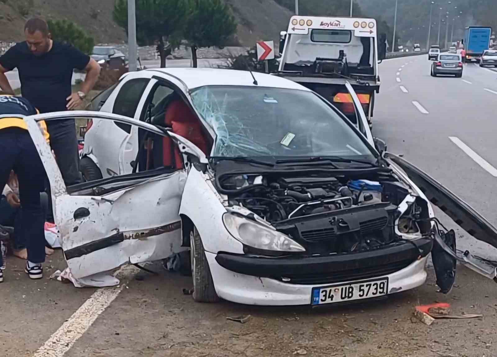 Samsun'da Meydana Gelen Zincirleme Trafik Kazasında 4 Kişi Yaralandı