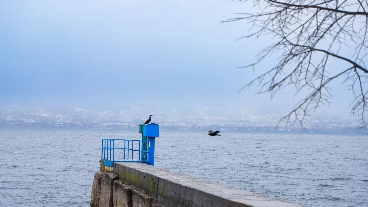 Sakarya Sapanca'da kar yağışı devam ediyor: Gölün su seviyesi yükseldi