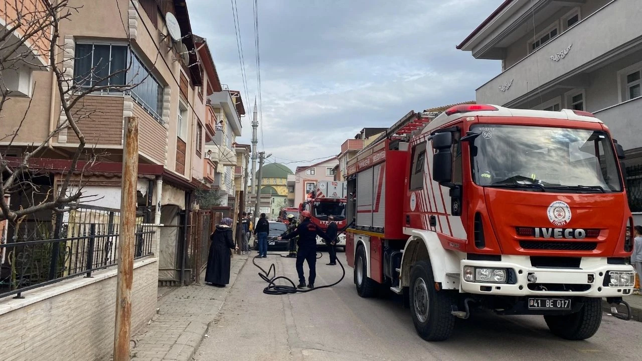 Kocaeli'nin Körfez ilçesinde akvaryumda elektrik tesisatından kaynaklı yangın çıktı